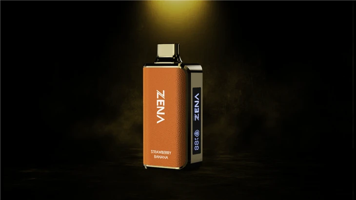 10000PUFFS Disposable Vape With Plating Gold/silver Shell+Leather