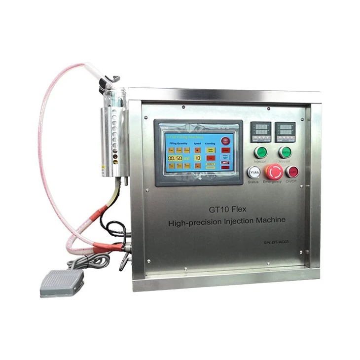 GT10 Cartridge Filling Machine For CBD THC HHC Distillate Oil