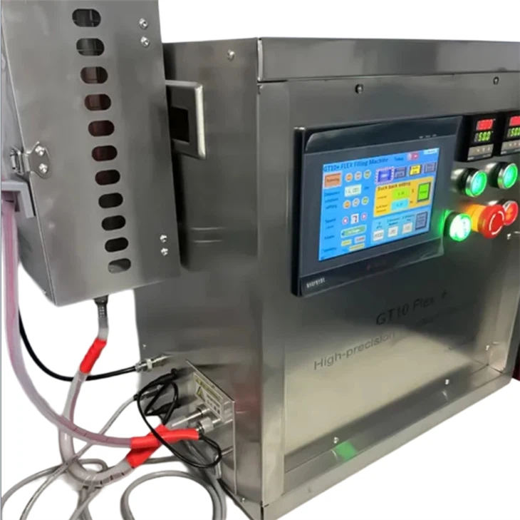 HHC Oil 0.5Ml 1Ml 2ml Disposable Vape High-Precision Filling Machine Cartridge Automatic Thick Oil Filling Machine For Small Businesses