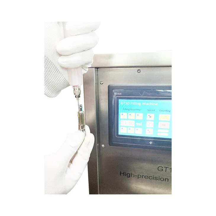 High Precision Fill Oil Machine For The Viscosity CBD, THC,D8 Oil